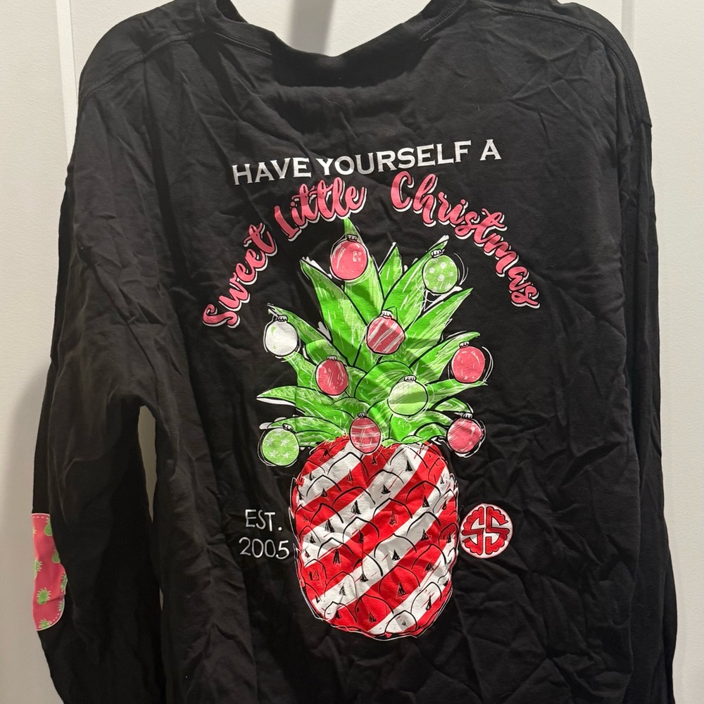 Simply Southern Black Sweet Christmas Shirt